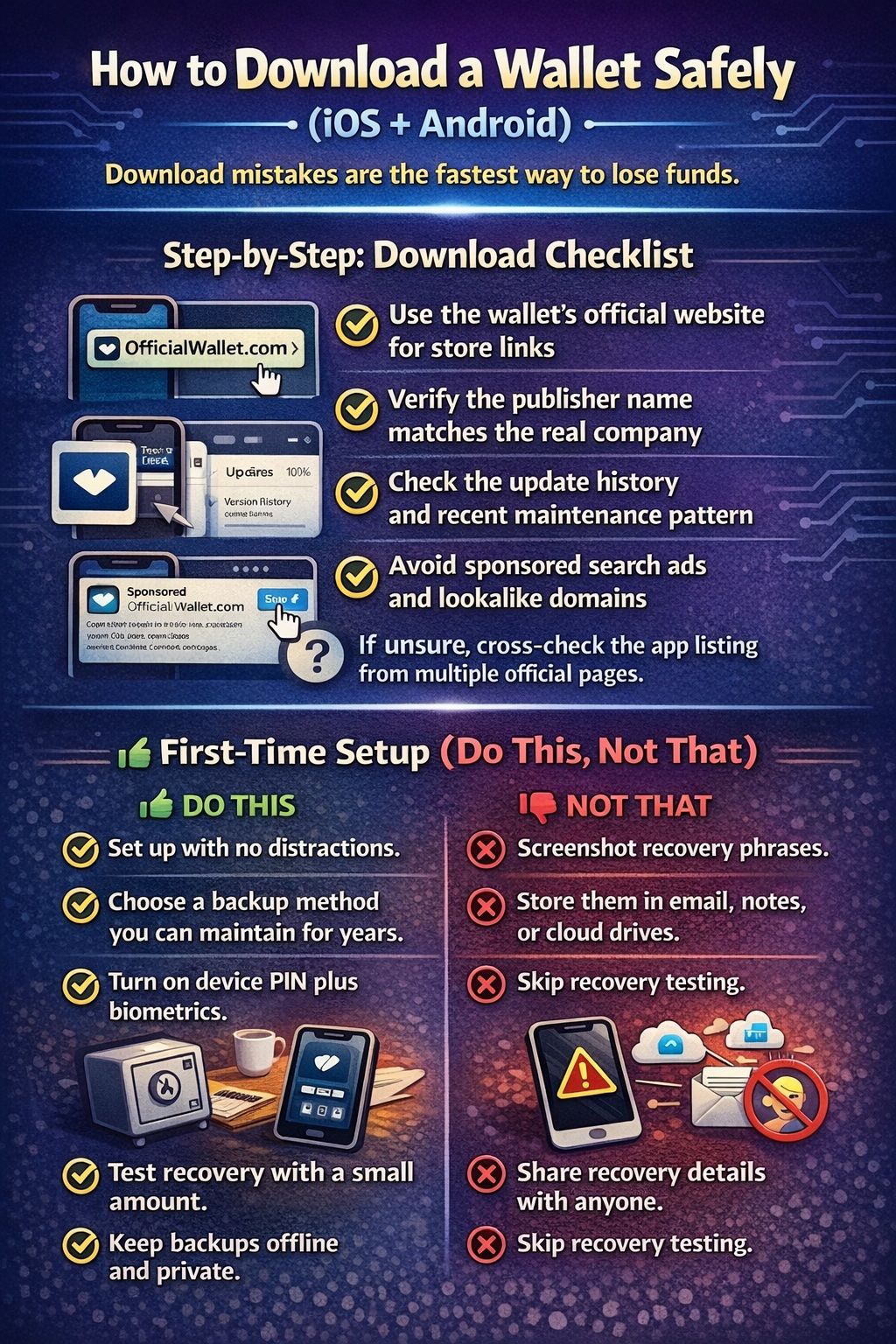 How to Download a Mobile crypto Wallet Safely