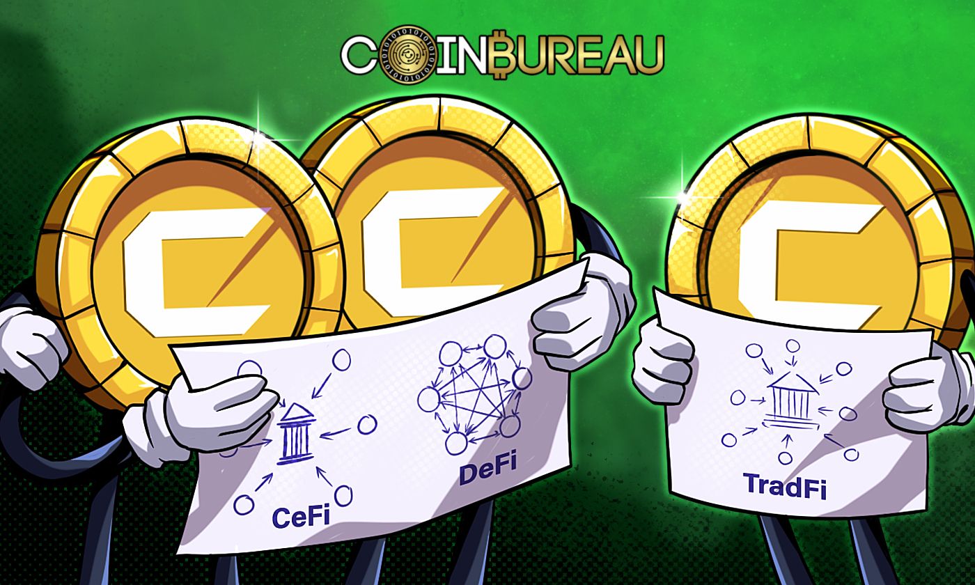 CeFi Vs. DeFi Vs TradFi: CeFi, DeFi, and TradFi Uncovered!