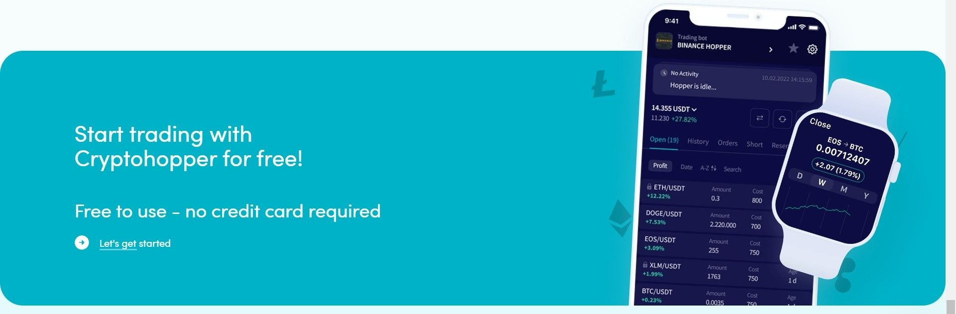 Cryptohopper Interface