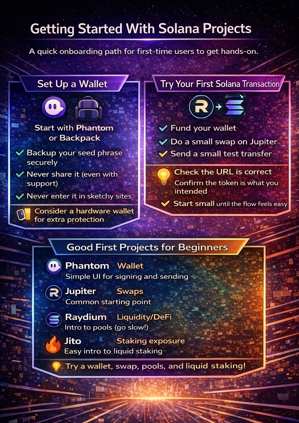 Getting Started With Solana Projects