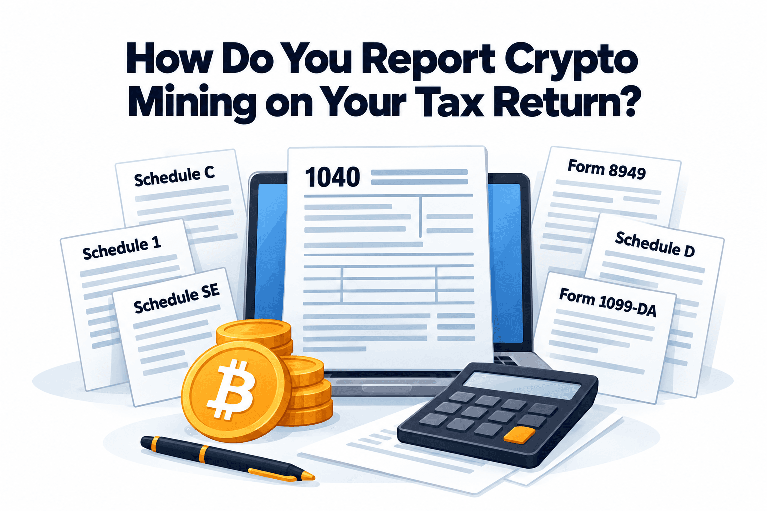 How Do You Report Crypto Mining on Your Tax Return?