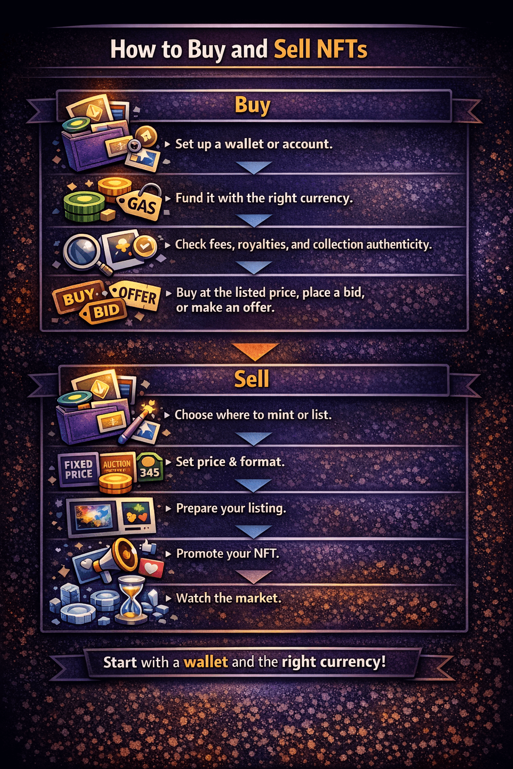 How to Buy and Sell NFTs