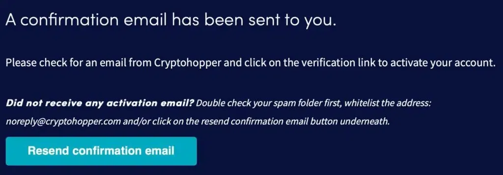 2. Verify Your Account