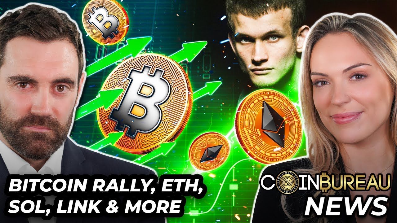 Crypto News: Bitcoin Price, SOL Rally, ETH, PYTH, HNT & MORE!!