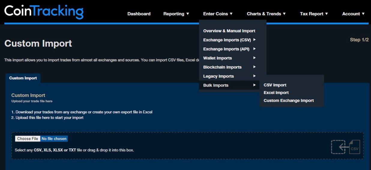 2. Import Your Trades